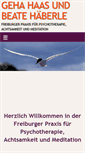 Mobile Screenshot of geha-haas.de